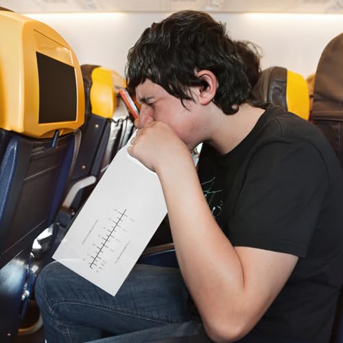 20 Unidades Sacos De Náusea Saco De Vômito De Enjoo Saco De Vômito Descartável Sacos De Vômito Bolsa