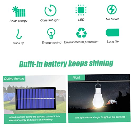 Lampe pour la tente de camping avec panneau solaire et prise USB