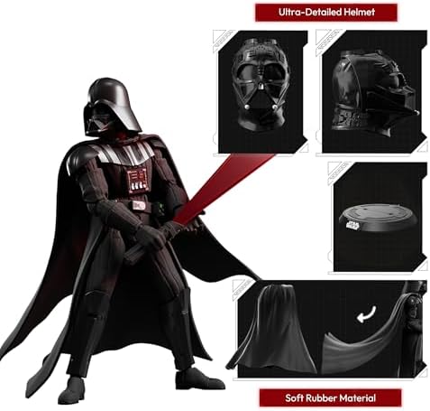 BLOKEES - Star Wars EP V - The Empire Strikes Back - Darth Vader Model Kit - Assembly Required - No Tools - No Paint - No Glue - No Cutting - Age 14+ — view 7
