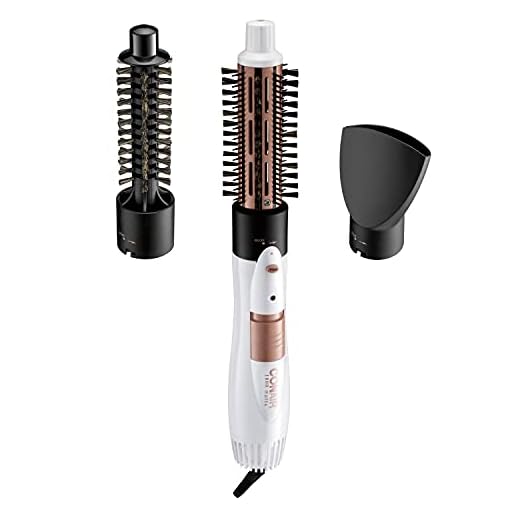 Conair Hot Air Brush, Double Ceramic Hot Comb for Hair Curling, Hair Styling Tools & Appliances