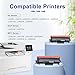 TN830XL TN830 Toner Cartridge Printer Compatible Replacement for Brother TN830XL TN-830 TN830 Black for HL-L2460DW DCP-L2640DW HL-L2405W L2400D L2480DW MFC-L2820DW MFC-L2820DWXL TN830/TN830XL Toner,2P