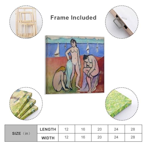 Impression sur toile Matisse poster aux finitions soignées - 2