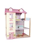 puppenhaus rosa Maße: 59 x 39 x 70 cm small foot 3126 Puppenhaus \