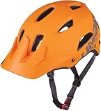 Limar Radhelm 848DR - Casco de Ciclismo BMX Integral, Color Naranja, Talla 55-59 cm