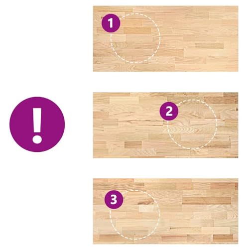 Vidaxl Piano Di Lavoro Cucina 140X63,5X2,7 Cm Legno Massello Rovere, Piano Di Lavoro, Piano Cucina, Piano Di Lavoro Del Bagno, Piano Di Lavoro - 4