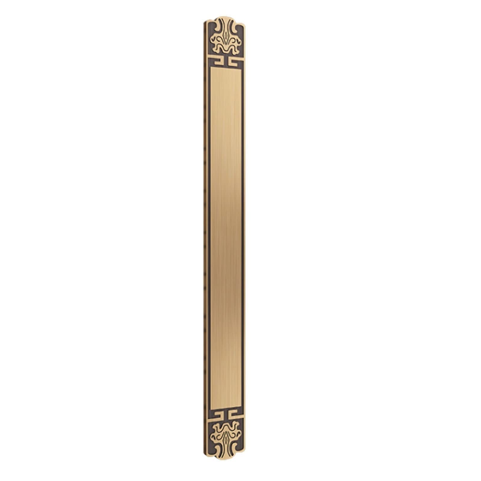 Poignée coulissante porte bois grande poignée porte verre bronze