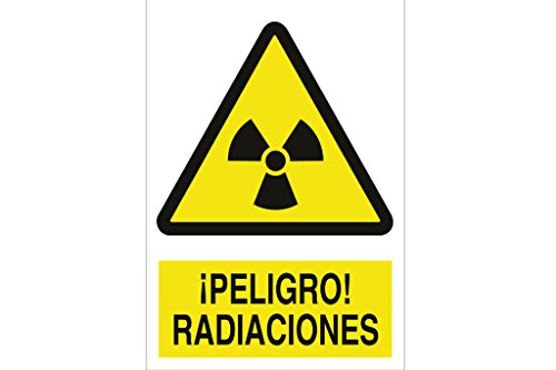 Plimpo Señal Poliestireno 210X148 Mm ¡Peligro! Radiaciones En Oferta Cofan A07Pl210148 Señal Poliestireno, 210 X 148 Mm