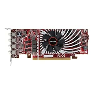VisionTek AMD Radeon RX 550 Grafikkarte (2 GB GDDR5, Full-Height)
