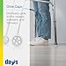 Days Walker Glide Caps, Pack of 4, Tips for Days Walkers to Help Smoothly Walk on Indoor or Flat Outdoor Surfaces or Carpet, Mobility Aid Accessory for Elderly, Handicapped, and Disabled users
