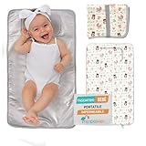 TENDS Fasciatoio Portatile Neonato - Fasciatoio Pieghevole e Impermeabile per Viaggio como...