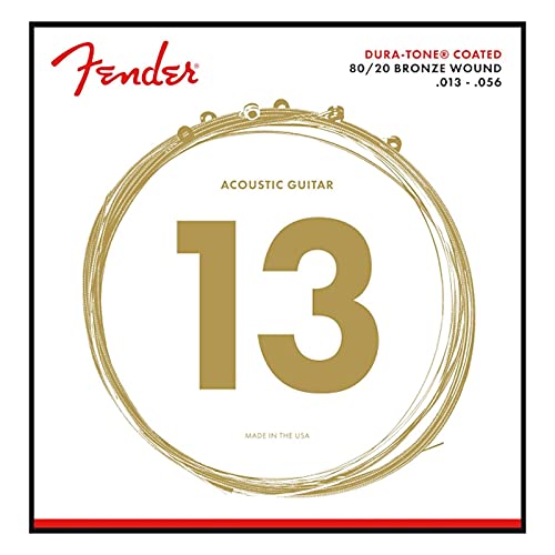 Fender 880M 013/056 DuraTone Acoustic Guitar Strings - Les Beatles, Paul McCartney, John Lennon, RIngo Starr, George Harrison Fender 880M 013/056 DuraTone Acoustic Guitar Strings