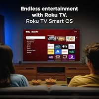 TCL 32-Inch Class R3D Series QLED Roku Smart TV | FullView Bezel-Less Design, Google Cast & AirPlay 2 | Television for Bedroom, Dorm & Kitchen (32R3D, 2026) Streaming Live Local News, Sports & Movies — image 9