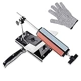 Resistente y duradero: los kits de afilador de cuchillos hechos de acero inoxidable (incluyendo tornillos) están diseñados para una durabilidad total. Es un buen ayudante para tu cocina