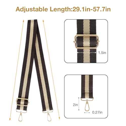 Image of Lekesky Purse Strap Replacement Crossbody Purse Strap for Women