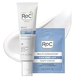 RoC Multi Correxion 5 in 1 Anti-Aging Daily Facial Moisturizer for Women and Men, Broad Spectrum SPF 30 & Shea Butter (1.7 oz) with Night Cream Packette (Packaging May Vary)