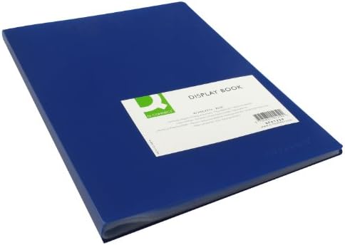 Q-Connect KF01260 40-Pocket Display Book - Black