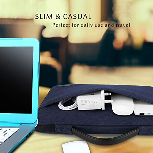 Procase 12-12.9” Sleeve Bag For Surface Pro/Laptop Go 12.3” 12.4” 13”, Macbook Pro 13 /Air 11.6, Ipad Pro 12.9, Chromebook 11” 11.6”, Ideapad 3, And 12" Lenovo Dell Hp Asus Acer Notebooks -Dark Blue #TOP4