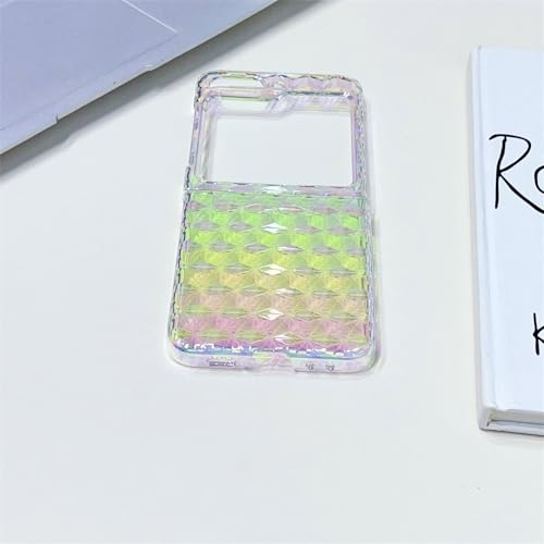 Coque Samsung Z Flip 5 4 3 Transparente Violette Dégradé - 6
