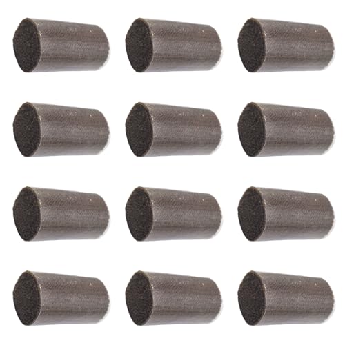 Image of Yglnden 12 Rolls Latch Hook Kit Colorful Yarn Bundles Cut Rug DIY Latch Hook Yarn for Handmake Craft Sewing Knitting for Adults (Brown #36)