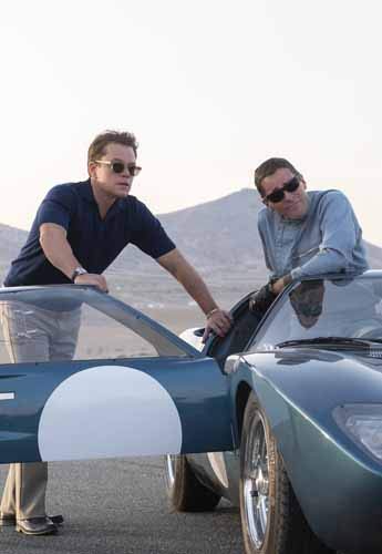 ポスター/スチール写真 A4 パターン4 フォード vs フェラーリ 光沢プリント