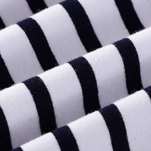 Image of Hongshilian Toddler Girls Longsleeve Dress Cotton Jersey Casual Dresses Cartoon Applique