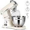 8.4QT Commercial Stand Mixer 800W with Aluminum Die Casting Meets the Standard of NSF/ANSI 8-2023, Mixers Kitchen Electric Stand Mixer with Stainless Steel 8L Bowl, Dough Hook, Whisk and Beater