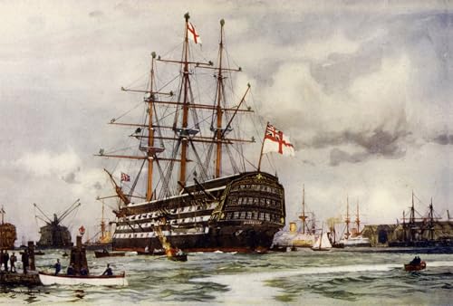 Peinture sur toile Portsmouth de Charles Edward pour transformer la décoration de votre chambre