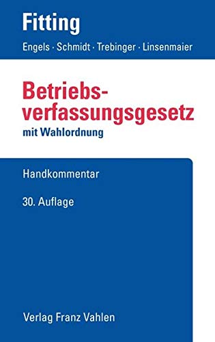 Preisvergleich Produktbild Betriebsverfassungsgesetz