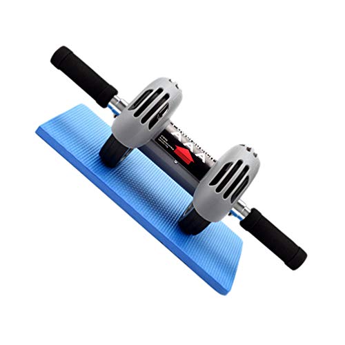 BESPORTBLE – Roda com tapete para exercícios abdominais para treinamento de abdômen, roda, equipamen