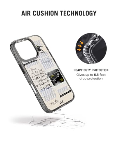 Image of DailyObjects Flipster Stride 2.0 Magnetic Case Cover Compatible with iPhone 16 Pro Max | Wireless Charging Slim Back Cover | 2 Layer Edge Protection & Shockproof