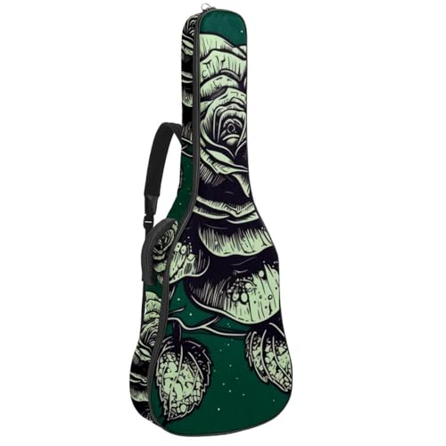 Housse guitare rose verte noire idéale pour les répétitions et cours
