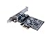 Rosewill Dual Port RJ45 10/100/1000Mbps Gigabit PCI Express, PCIe Network Adapter/Network Interface Card/Ethernet Card, Win10 Supported
