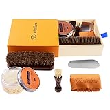 [Cadeau parfait] : le kit de cirage de chaussures en cuir compact est parfait pour tous les professionnels habillés ou en uniforme, les dirigeants d'entreprise en déplacement ou les membres des forces armées.