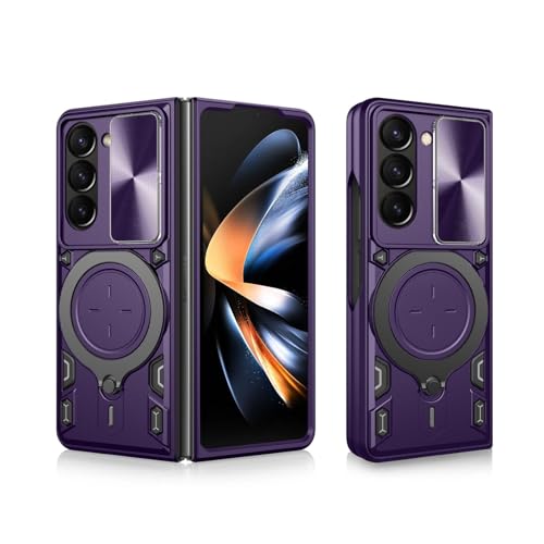 Coque Samsung Z Fold 6 antichoc avec anneau support caméra amovible