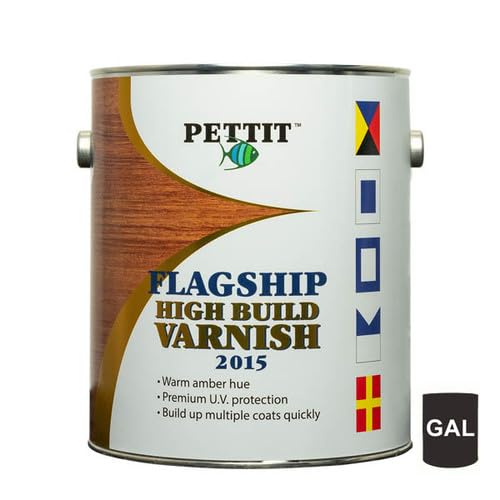 Part Synergy Replacement for PET-2015G Flagship Varnish 1 Gallon High-Gloss Marine Spar Varnish