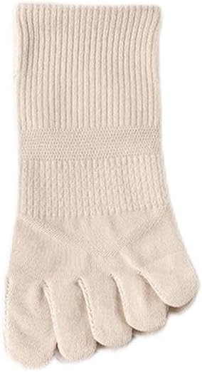 Five Finger Socks Women's Middle Tube Cotton Yoga Spring and Autumn Winter and Thin