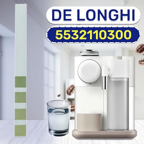 Wasserhärte Teststreifen für Kaffeemaschine mit dem Originalcode 5532110300 für DeLonghi - MONTERAL