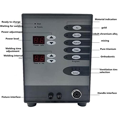 Zgrzewarka punktowa, 100 W 40 V wielofunkcyjna automatyczna cyfrowa spawarka TIG do biżuterii, profesjonalny zestaw do zgrzewania punktowego
