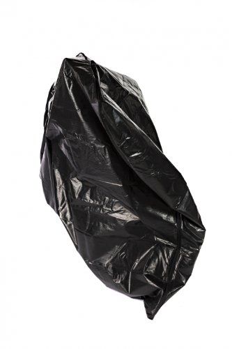 Zerust Rust Preventive Bicycle Storage Bag with Zip Closure, Black