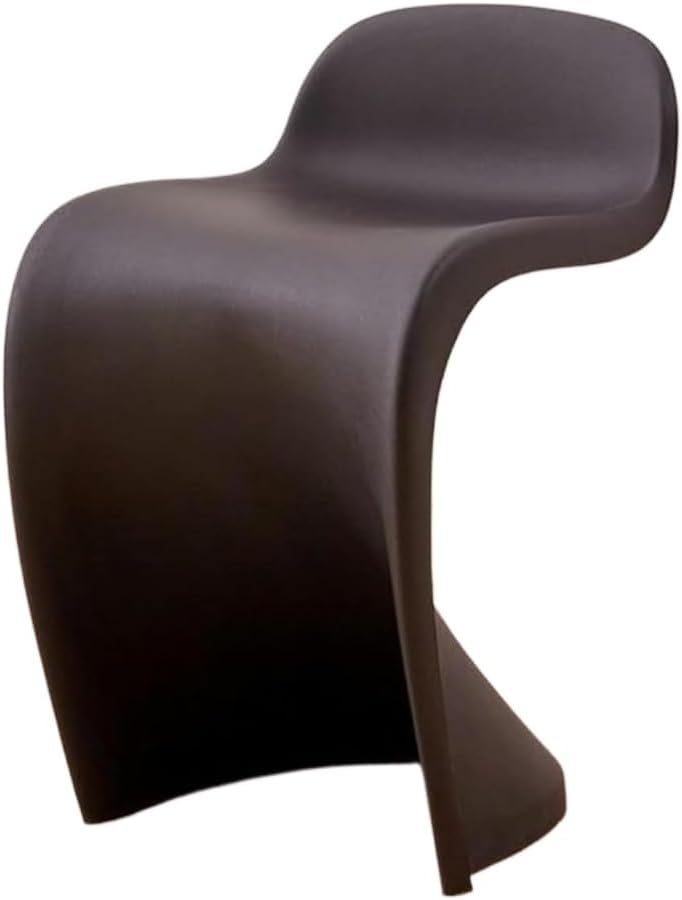 モダンリプロダクトスタイルのおしゃれダイニングチェアは屋外テラスやラウンジに最適なスタッキング可能なバックウェーブデザインのジェネリ