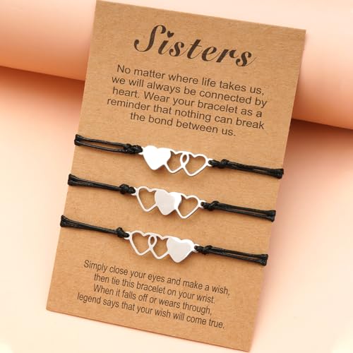 Pulseras de amistad y deseo (3 piezas) 41f2P1PrOOL. SL1000