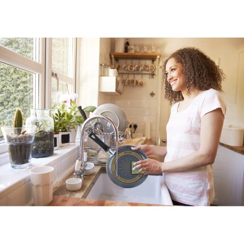 Conjunto de Panelas Antiaderente 7 Peças Rochedo Limpa Fácil Grafite