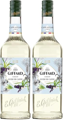 Giffard Sirop Sucre de Canne 1 L (Lot de 2)