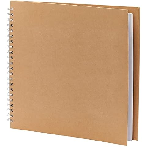RAYHER HOBBY Spiral Bound Scrapbook with 30 Pages Cover