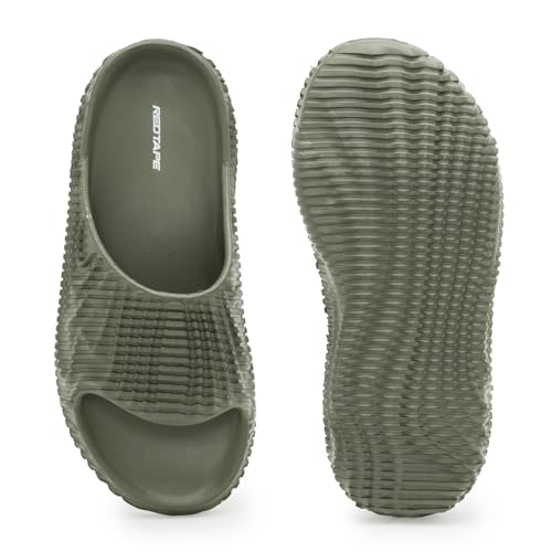 Image of Red Tape Casual Sliders for Men | Refined Round-Toe Shape with a Relaxing Slip-On Support