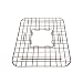 Sinkology SG002-14 Gehry Copper Bottom Grid Heavy Duty Vinyl Coated Kitchen Sink, Antique Brown