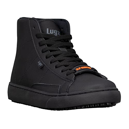 Lugz Women's Drop Hi Slip-Resistant Work Shoe, Black, 7 M US