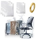 BORISCA 5 Piezas Bolsas Plastico Grandes Almacenaje Bloquear el Polvo y la...