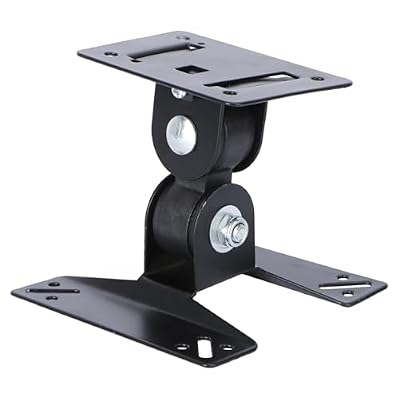 Holibanna Rotatable LCD Tv Wall Mount Bracket for 27 Inches Tvs Adjustable Angle Suitable for Hole Spacing 75/100mm Easy to Install for Living Room or Office