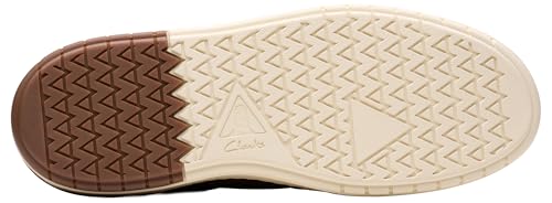 Clarks Para Hombre. 26183282 Zapatillas De Piel Courtlite2 Lo MarróN (43), Plano, Cordones, Casual - 3